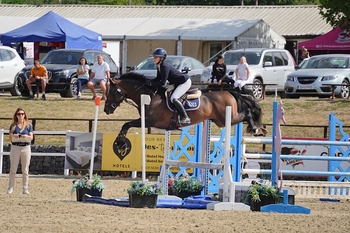 Olivia Brightmore is Victorious in the Final STX-UK Pony Foxhunter Second Round at the Welsh Home Pony